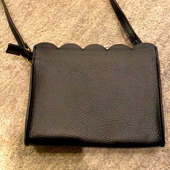 Handbags - Marley Lily Black Leather Crossbody Purse